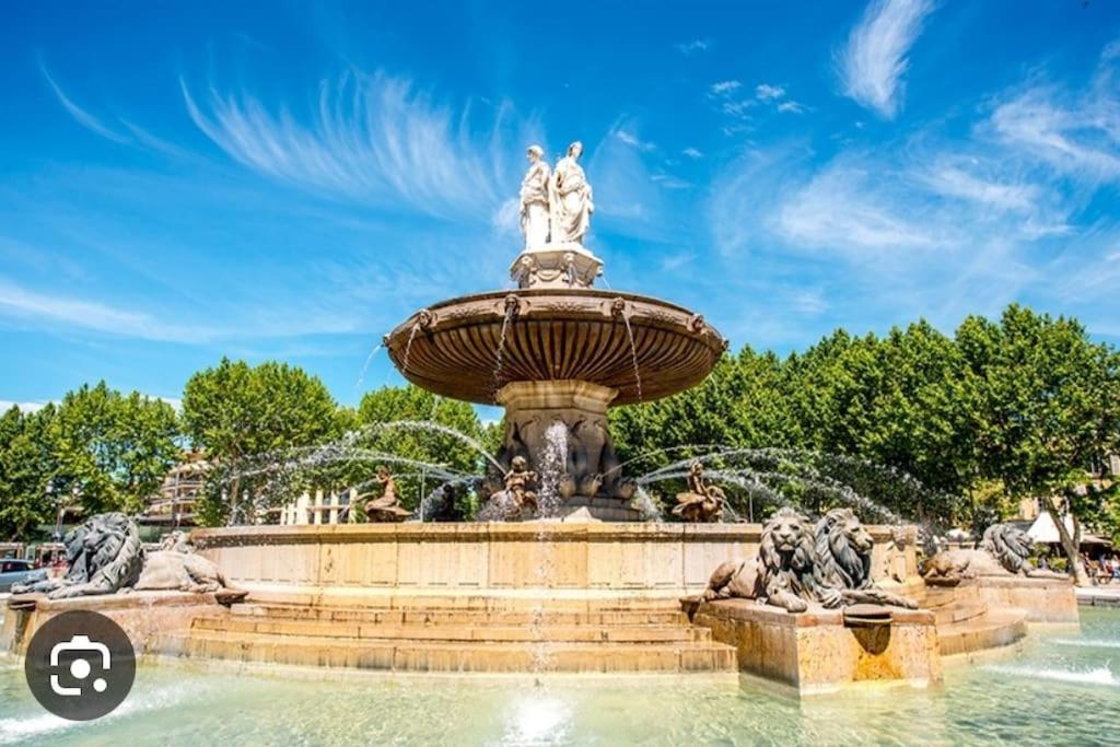 Joli T2 Lumineux Avec Balcon Et Wifi - Proche Cv Leilighet Aix-en-Provence Eksteriør bilde